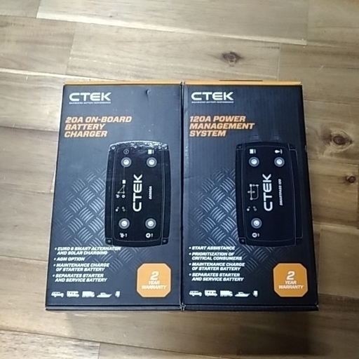 CTEK D250SA CTEK Smartpass 120　シーテック　キャンピングカー　サブバッテリー　走行充電器　アイソレーター