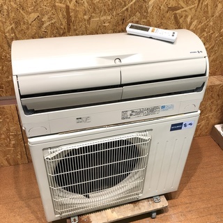 MITSUBISHI 2014年 7.1kw 23畳用 ルームエアコン MSZ-ZW714S ムーブアイ極