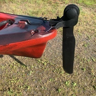 カヤック 12ft ラダー付き 美品 ドーリー付き