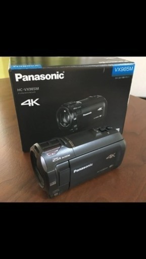 Panasonic  4Kビデオカメラ HC-VX985M(ブラック)