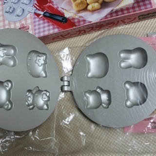 未使用品ハローキティ ベビーカステラパン 人形焼 パンケーキパン Hello Kitty Tomotomo 千城台の調理器具 製菓用具 の中古あげます 譲ります ジモティーで不用品の処分