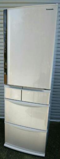 Panasonic　冷凍冷蔵庫　NR-E430V-N　2015年製　426L　置き場所小さめ･片開き5ドア　パナソニック　エコライフ
