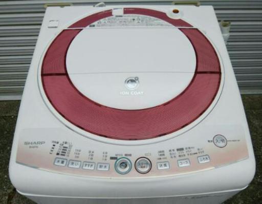 【販売中】　SHARP　全自動電気洗濯機　ES-KS70L-P　2011年製　7.0kg 　シャープ　洗濯機　エコライフ