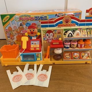 アンパンマンおもちゃ　キッチン・コンビニ・パン工場