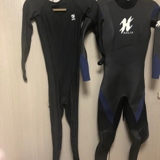サーフィン ウェットスーツセットほぼ未使用