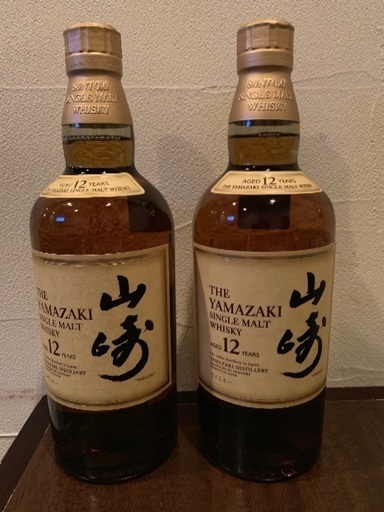 サントリー山崎12年ウイスキー700ml 2本