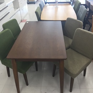 取りに来て頂ける方限定！ダークブラウンの、ダイニング5点セットのご