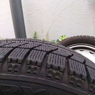 中古スタッドレス/ブリジストンBLIZZAX/VRX 8分山4本(スチールホイール)175/65R14