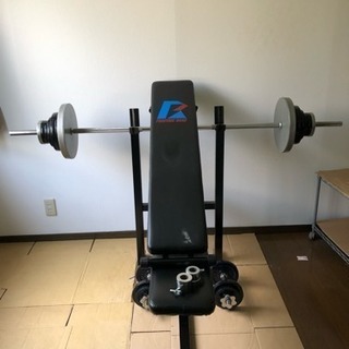 FIGHTING ROAD トレーニングベンチとウェイトセット Amazon.co.jp: 【FIGHTING ROAD】トレーニングベンチ ウェイト