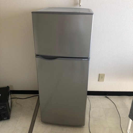 シャープ SJ-H12D-S 直冷式冷蔵庫 片開きタイプ 【118L】保証付き