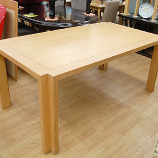 CONDE HOUSE/カンディハウス 旭川家具 ダイニングテーブル ストライプ ヒッコリー  ☆ PayPay(ペイペイ)決済可能 ☆ 札幌市 清田区 平岡
