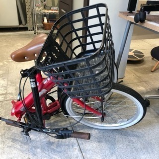 jeep 折りたたみ自転車 6段変速 20インチ レッド