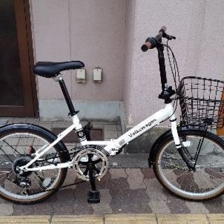 Volkswagen[フォルクスワーゲン] 20吋 折り畳み自転車 外装6段