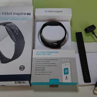 Fitbit　InspireHR＆交換ベルト＆保護カバーのセット