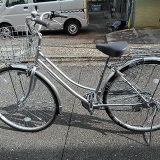 中古自転車2045 マルイシ 27インチ 6段ギヤ LEDオートライト