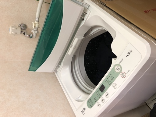 【美品】洗濯機　YWM-T45A1　ヤマダ電機オリジナル