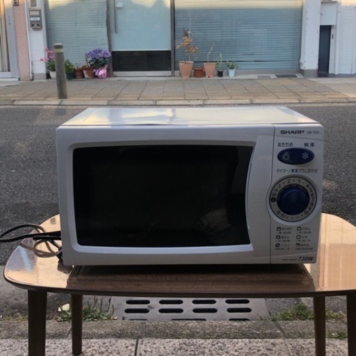 #2338 SHARP RE-TD1-W6P 電子レンジ 60hz 2007年製