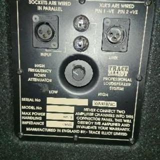 トレースエリオットキャビ+ベリンガーヘッドセット