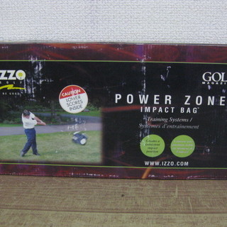 未使用 IZZO POWER ZONE インパクトバッグ ゴルフ...