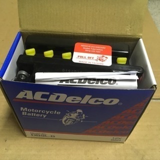 ACDelcoバイク用バッテリーDB9L-B