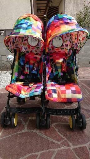 値下げしました！コサット 双子、年子用ベビーカー
