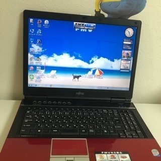 ［決まりました］人気のレッドです。 FUJITSU BIBLO ...