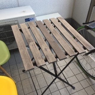 IKEA ベランダテーブルセット