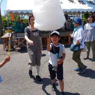 終了しました　５月26日(日)60ｃｍジャンボ綿菓子　in...