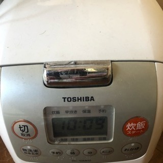 TOSHIBA5.5合炊き炊飯器