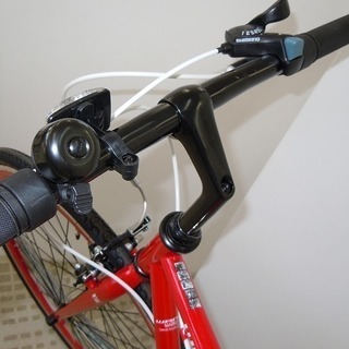 新品未使用 クロスバイク 700C 7段ギア①売ります！