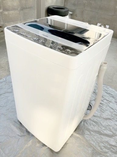 【中古・美品】Haier  全自動洗濯機  5.5キロ