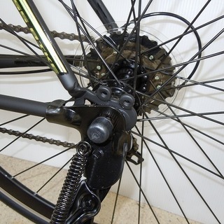 新品未使用 クロスバイク 700C 7段ギア②　売ります！