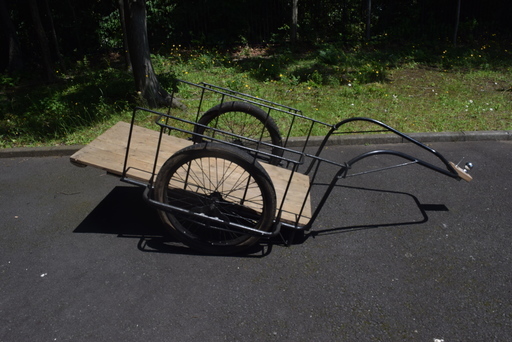 リヤカー（原付牽引可能な金具付き）