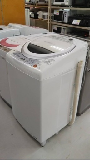 【リサイクルサービス八光　田上店　安心の1か月保証　配達・設置OK】東芝 8.0kg 洗濯乾燥機　ピュアホワイトTOSHIBA AW-80VL-W