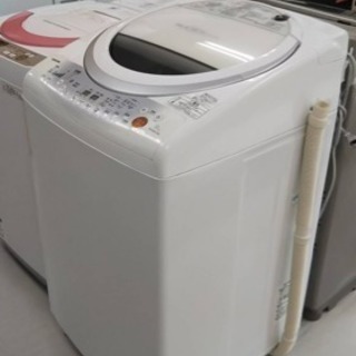 【リサイクルサービス八光　田上店　安心の1か月保証　配達・設置OK】東芝 8.0kg 洗濯乾燥機　ピュアホワイトTOSHIBA AW-80VL-W