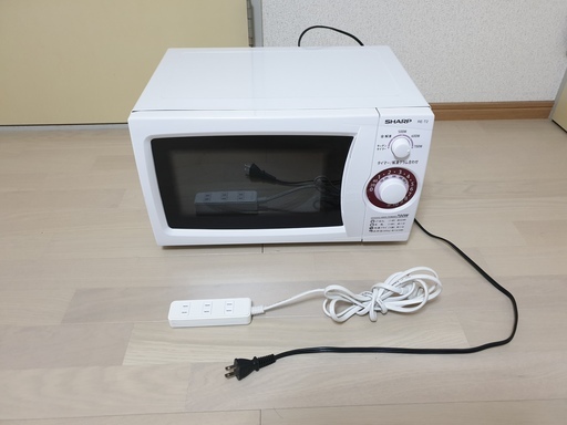 シャープ 電子レンジ、象印 電気ポット 3.0L、象印 炊飯器　3点セット