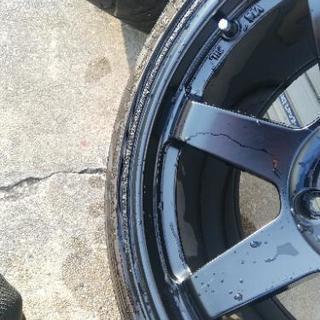 TE37 風　18インチ　タイヤホイール　2本