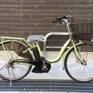 ヤマハ　パス　ナチュラL　DX　新基準　子供乗せ　緑　アシスタ　ビビ　神戸市　電動自転車　地域限定 ヤマハ パス ナチュラL DX 新基準 子供乗せ 緑 アシスタ ビビ 神戸市