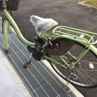 ヤマハ パス ナチュラL DX 新基準 子供乗せ 緑 アシスタ ビビ 神戸市