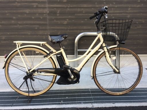 ヤマハ　パス　アミ　新基準　子供乗せ　8,7AH　クリーム　アシスタ　ビビ　神戸市　電動自転車　地域限定