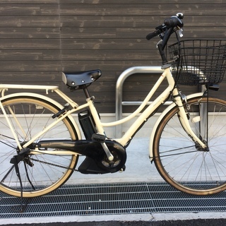 ヤマハ パス アミ 新基準 子供乗せ 8,7AH クリーム アシスタ ビビ 神戸 