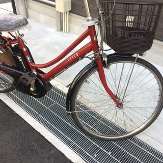 ブリヂストン アシスタ スティラ 6AH 赤 パス ビビ 神戸市 電動自転車