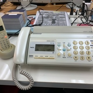 NEC.FAX付き電話＋子機