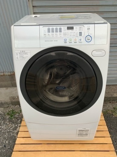 決まりました。AQUA ななめ型ドラム式洗濯機 2011年製 AQW-D500-L