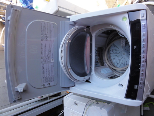 西９７６　日立　全自動洗濯機　BW-D8WV　８KG　乾燥４．５KG　２０１５年製