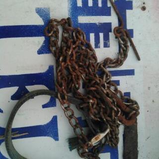 犬のリード　鉄　チェーン　鎖