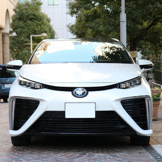 【高級車】TOYOTA MIRAI ホワイトパール 純正ナビTV...