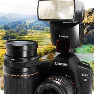 【全国対応】Canon デジタル一眼レフカメラ EOS 5D MarkⅡダブルレンズセット