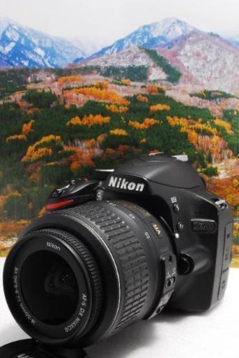 【全国対応】☆美品☆Nikonニコン D3200 18-55VR レンズKIT