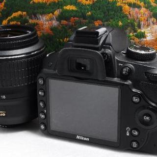 【全国対応】☆美品☆Nikonニコン D3200 18-55VR レンズKIT